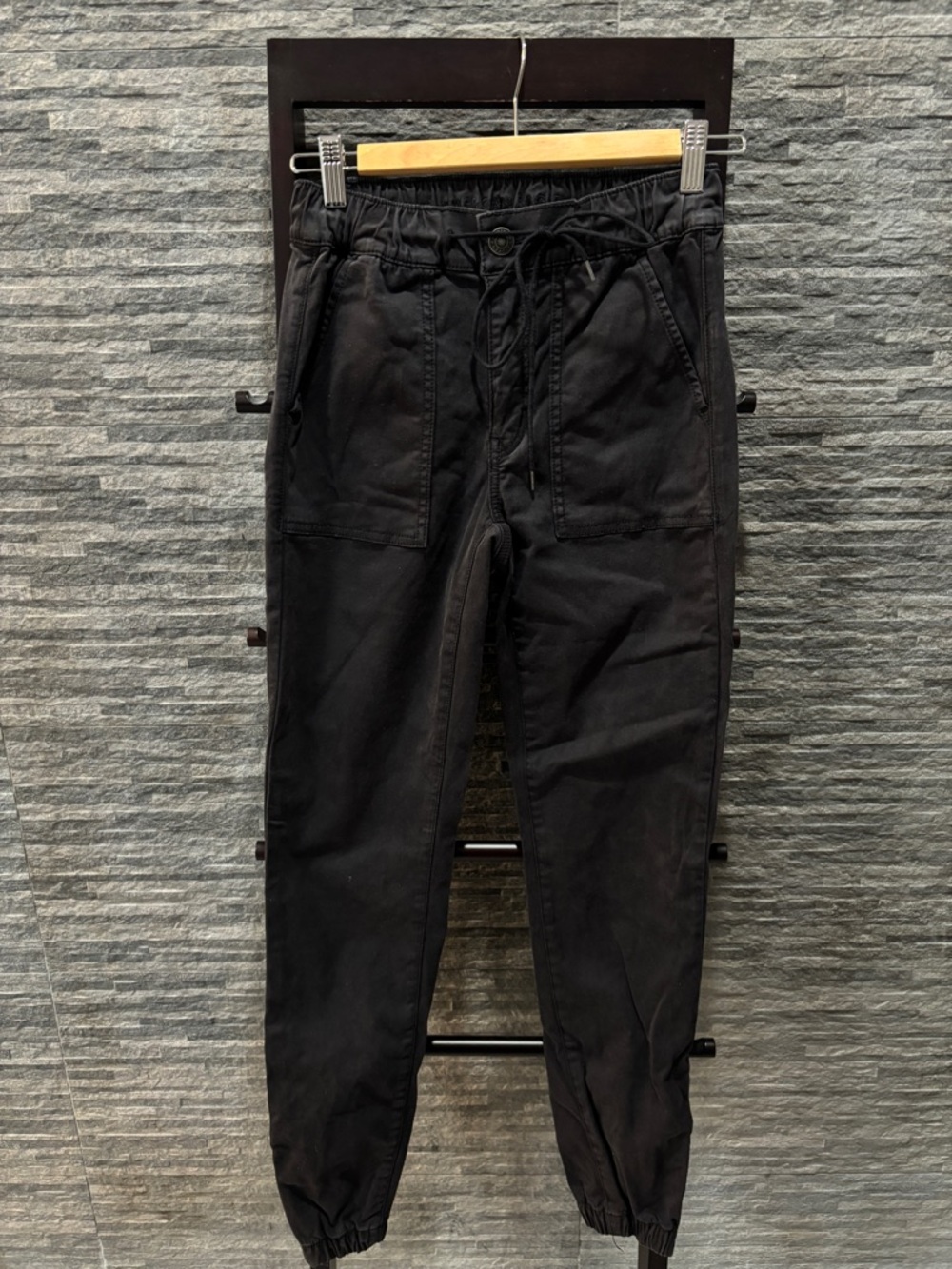 American Eagle Women’s Black Drawstring Jogger Pants